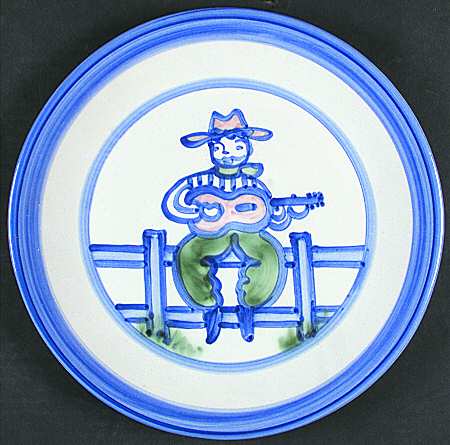 Cowboy Dinner Plate