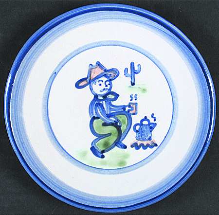 Cowboy Salad/Dessert Plate