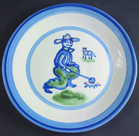 Cowboy Dinner Plate