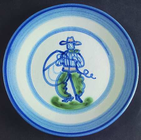 Cowboy Salad/Dessert Plate