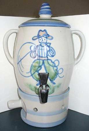 Cowboy 4-Piece Samovar with Stand and Burner