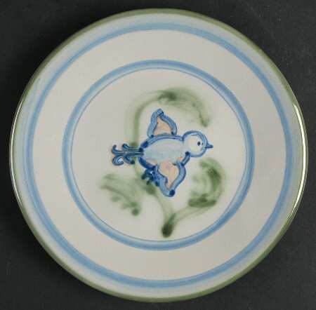 New Bird Salad/Dessert Plate