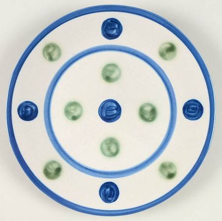 Dot Luncheon Plate
