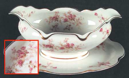 H1520 Gravy Boat with Attached Underplate