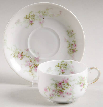 Flat Cup & Saucer Set