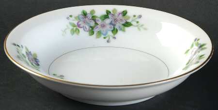 Nosegay Rim Fruit/Dessert (Sauce) Bowl