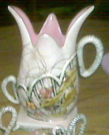 Blossom Flite 10" Handled Vase