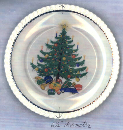 HAR89 Bread & Butter Plate