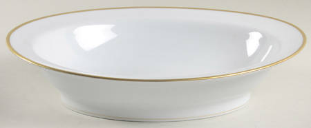 Orsay Gold 9" Oval Vegetable Bowl