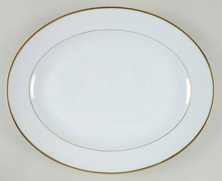 Orsay Gold 13" Oval Serving Platter