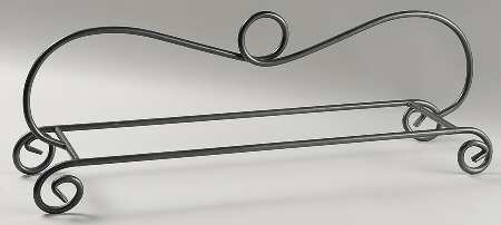Black Forest Fruits Metal Stand for Rectangular 4-Part Relish