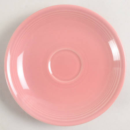 Fiesta Rose (Intro 1986) Saucer for Flat Demitasse Cup