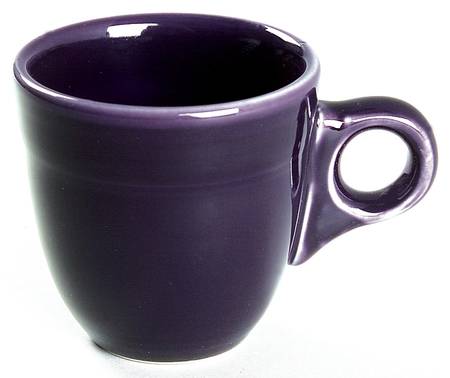Fiesta Plum (Intro 2001) Flat Demitasse Cup