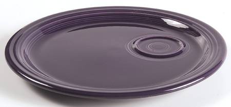 Fiesta Plum (Intro 2001) Snack Plate