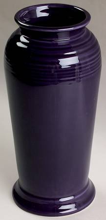 Fiesta Plum (Intro 2001) 9" Monarch Vase