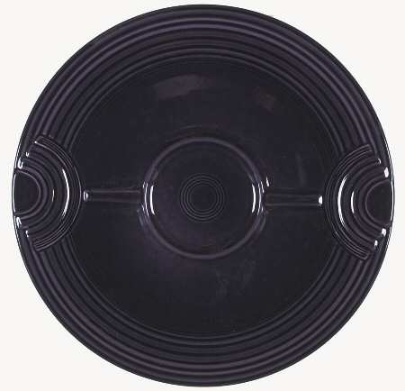 Fiesta Plum (Intro 2001) Hostess Tray for Chip and Dip by Homer Laughlin 
