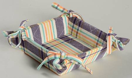 Fiesta Plum (Intro 2001) Square Cloth Cocktail Napkin Basket