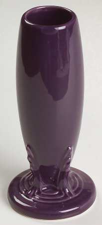 Fiesta Plum (Intro 2001) 6" Bud Vase