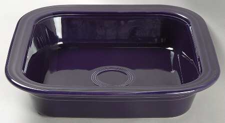 Fiesta Plum (Intro 2001) 10" Square Baker