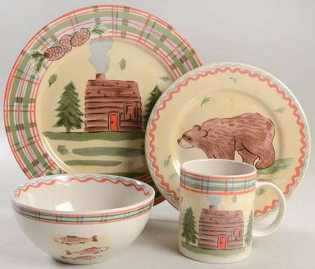 Northwoods 4 Piece Place Setting