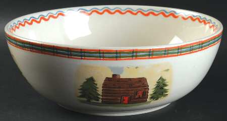 Northwoods 9" Round Vegetable Bowl