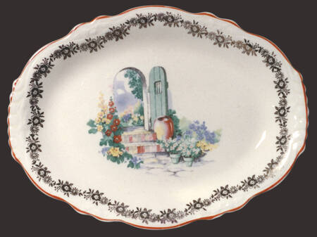 HLC3045 13" Oval Serving Platter