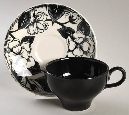Malay Flat Cup & Saucer Set