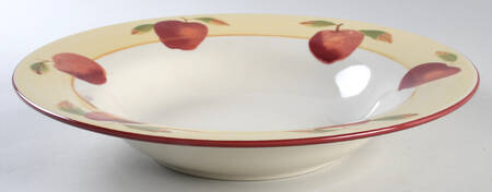 Russet Apple 12" Round Vegetable Bowl