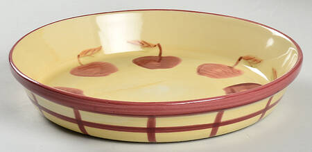 Russet Apple 10" Pie Baking Plate