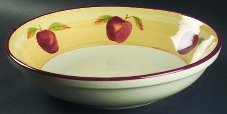 Russet Apple 13" Pasta Serving Bowl