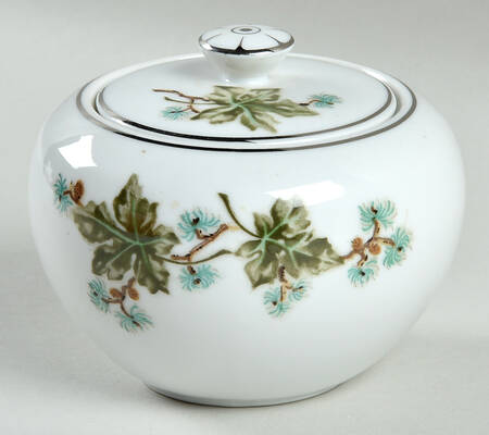 Vine Yard Sugar Bowl & Lid