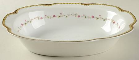 Schleiger 286-1 10" Oval Vegetable Bowl