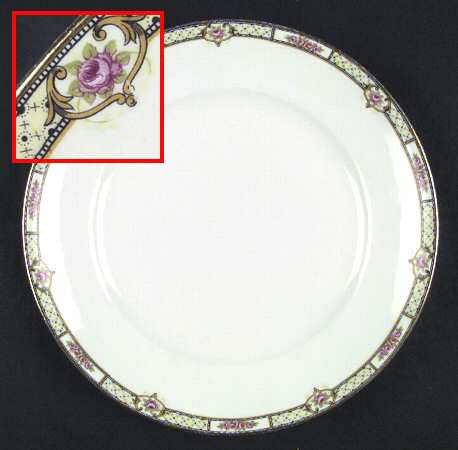 Rose and Lattice (Kwaker) by Homer Laughlin 