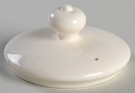Creamware Solid Lid for Small Teapot