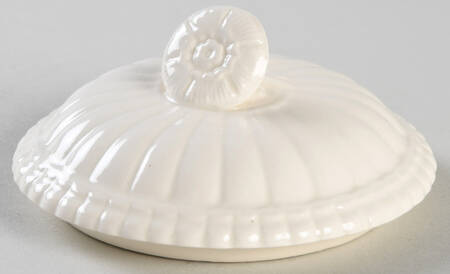 Creamware Solid Lid for Sugar Bowl
