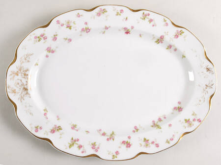 H1702 14" Oval Serving Platter by Haviland