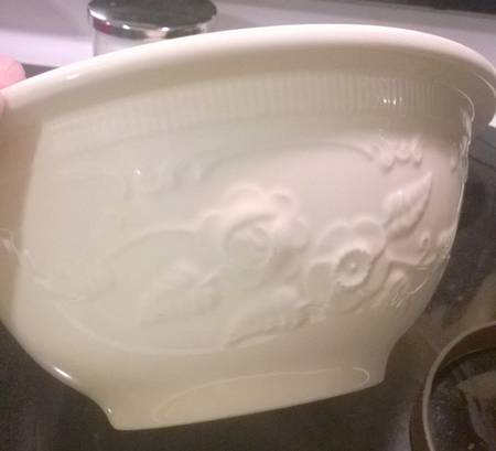Oven Serve Cream 1 Qt Round Casserole No Lid