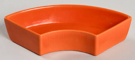 Fiesta Mango Red (Orange) (Ironstone) Side Dish for 6-Piece Relish Set