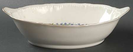 Nancy 10" Oval Vegetable Bowl