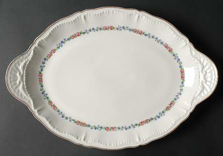 Nancy 16" Oval Serving Platter