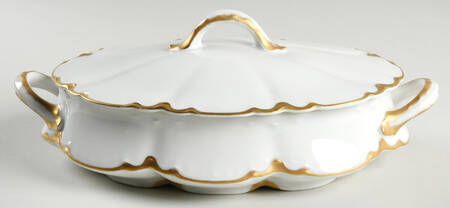 H1768 Oval Covered Vegetable