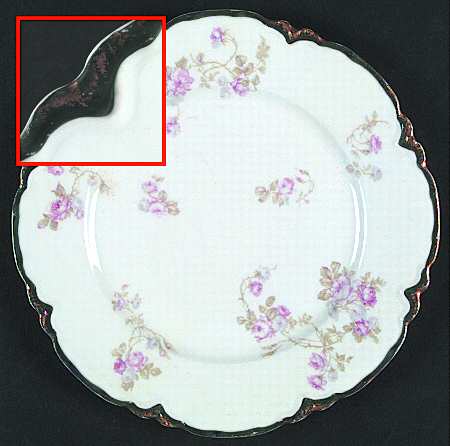 H1803 Luncheon Plate