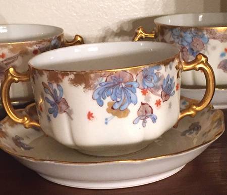 H1807 Flat Bouillon Cup & Saucer