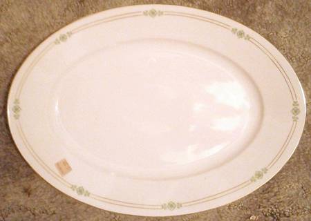 HUT1018 15" Oval Serving Platter
