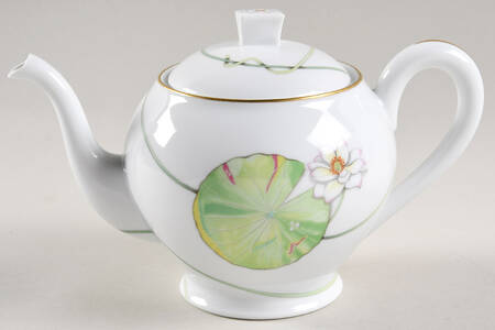 Nil (Gold Trim) Tea/Coffee Pot & Lid