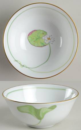 Nil (Gold Trim) Rice Bowl