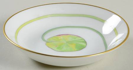 Nil (Gold Trim) Bone Dish