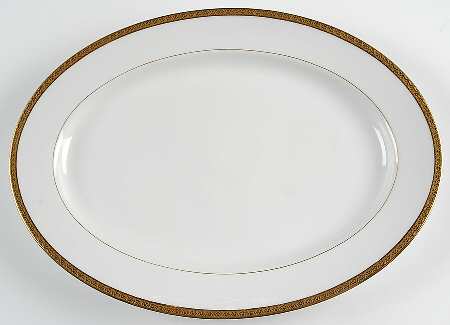 Schleiger 778-1 13" Oval Serving Platter