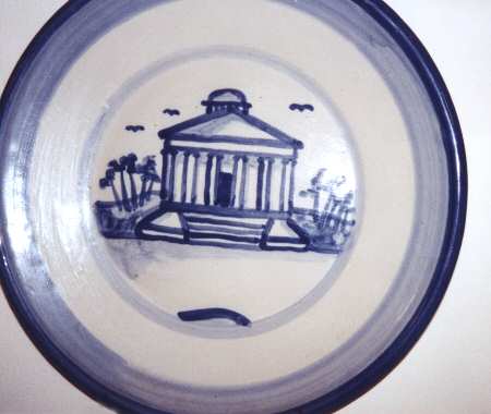 Davy Crockett Salad Plate