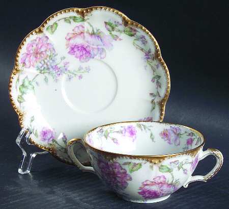 H1878 Flat Bouillon Cup & Saucer